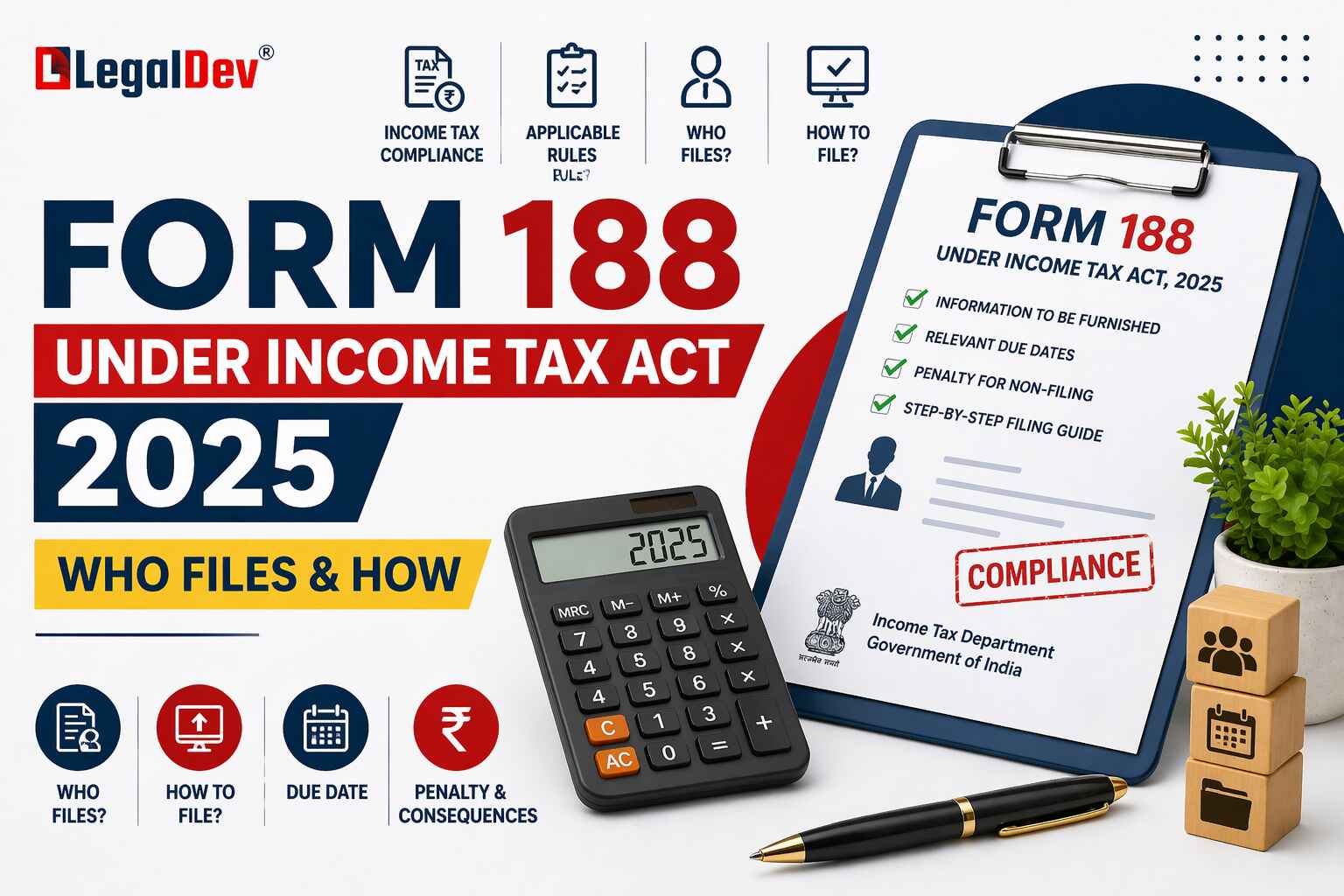 Form 188 Under Income Tax